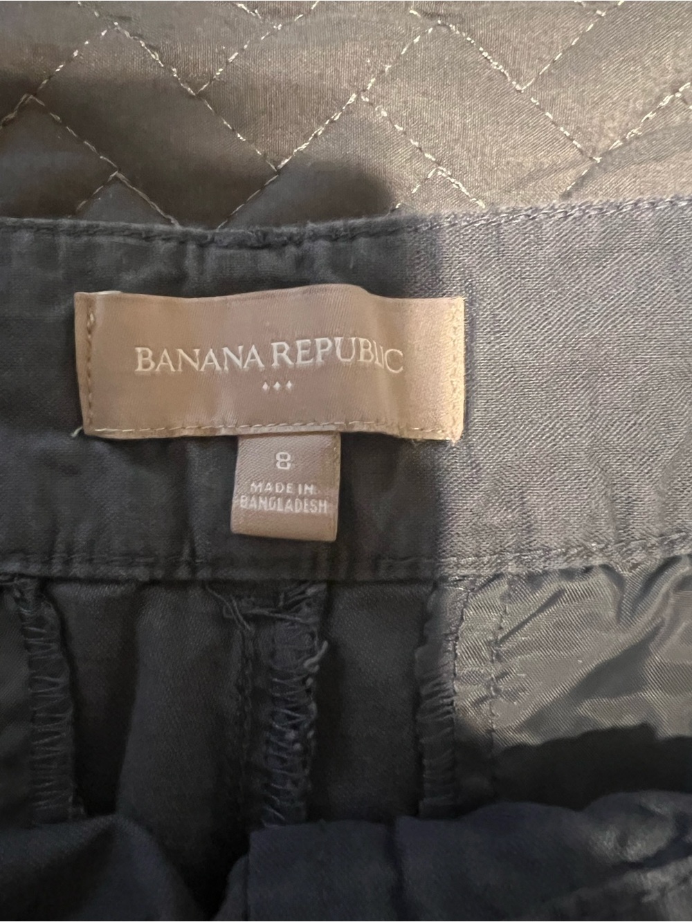 Banana Republic Gray Women's Cotton Shorts - Picture 2 of 3